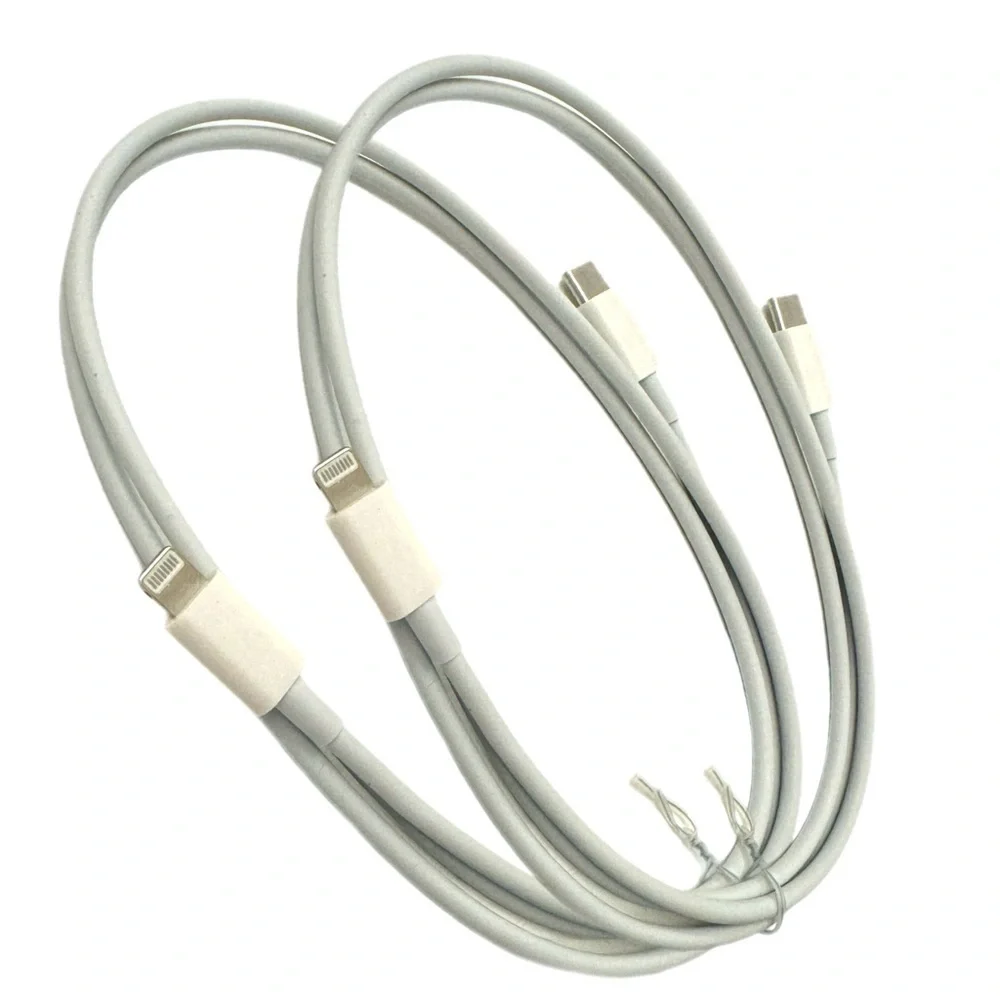 Lot Of 2 USB-C iPhone Fast Charging Data Sync Cable Cords for iPhone 14 Apple